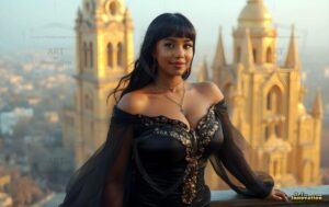 Goddesses of the Golden City – AI Fantasy Female Art