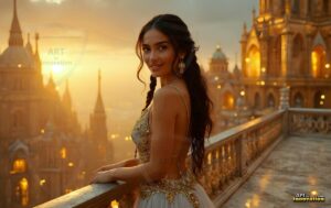 Goddesses of the Golden City – AI Fantasy Female Art
