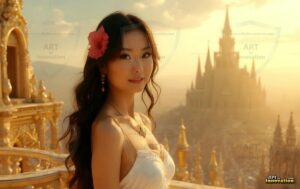 Goddesses of the Golden City – AI Fantasy Female Art