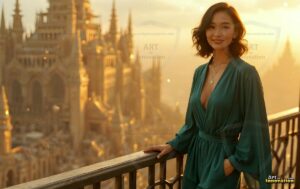 Goddesses of the Golden City – AI Fantasy Female Art