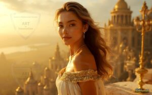 Goddesses of the Golden City – AI Fantasy Female Art