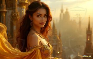 Goddesses of the Golden City – AI Fantasy Female Art