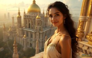 Goddesses of the Golden City – AI Fantasy Female Art