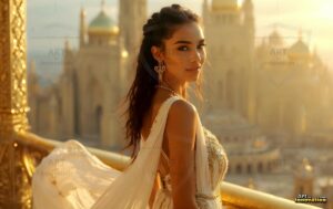 Goddesses of the Golden City – AI Fantasy Female Art
