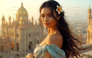 Goddesses of the Golden City – AI Fantasy Female Art