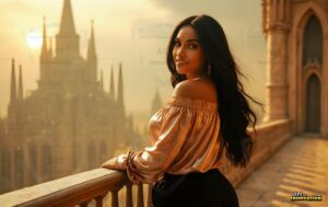 Goddesses of the Golden City – AI Fantasy Female Art