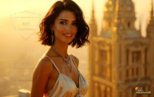 Goddesses of the Golden City – AI Fantasy Female Art