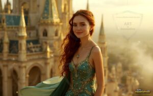 Goddesses of the Golden City – AI Fantasy Female Art