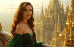 Goddesses of the Golden City – AI Fantasy Female Art