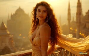 Goddesses of the Golden City – AI Fantasy Female Art