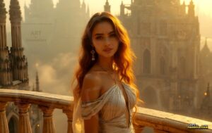 Goddesses of the Golden City – AI Fantasy Female Art