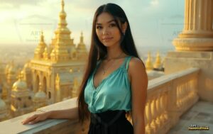 Goddesses of the Golden City – AI Fantasy Female Art