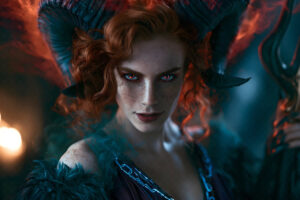 Hot Sexy Female Demons – AI Dark Art