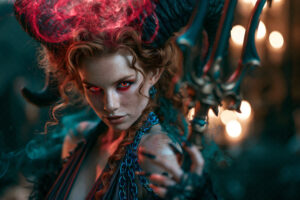 Hot Sexy Female Demons – AI Dark Art