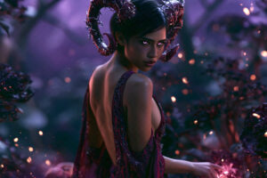 Hot Sexy Female Demons – AI Dark Art