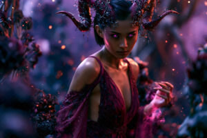 Hot Sexy Female Demons – AI Dark Art