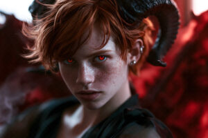 Hot Sexy Female Demons – AI Dark Art