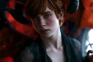 Hot Sexy Female Demons – AI Dark Art
