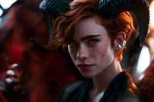 Hot Sexy Female Demons – AI Dark Art