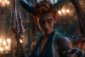 Hot Sexy Female Demons – AI Dark Art
