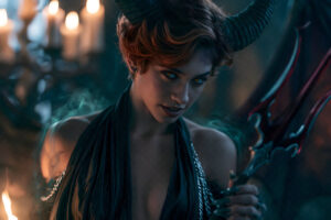Hot Sexy Female Demons – AI Dark Art