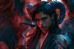 Hot Sexy Female Demons – AI Dark Art