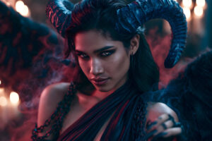 Hot Sexy Female Demons – AI Dark Art