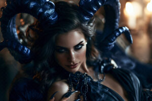 Hot Sexy Female Demons – AI Dark Art
