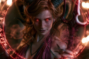 Hot Sexy Female Demons – AI Dark Art