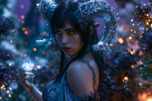 Hot Sexy Female Demons – AI Dark Art