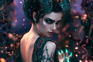 Hot Sexy Female Demons – AI Dark Art