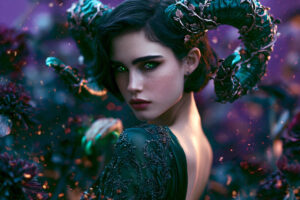 Hot Sexy Female Demons – AI Dark Art