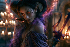 Hot Sexy Female Demons – AI Dark Art