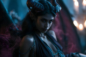 Hot Sexy Female Demons – AI Dark Art