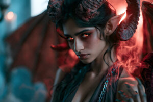 Hot Sexy Female Demons – AI Dark Art