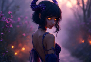 Hot Sexy Female Demons – AI Dark Art