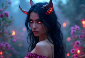 Hot Sexy Female Demons – AI Dark Art