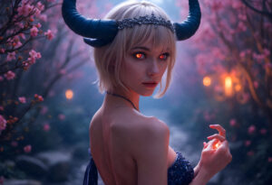 Hot Sexy Female Demons – AI Dark Art