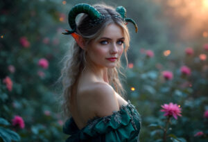 Hot Sexy Female Demons – AI Dark Art