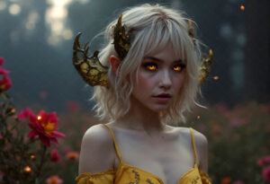 Hot Sexy Female Demons – AI Dark Art