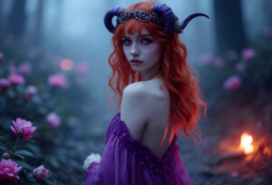 Hot Sexy Female Demons – AI Dark Art