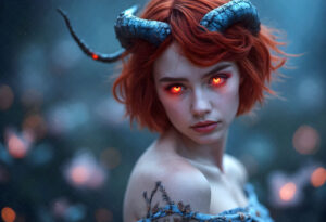 Hot Sexy Female Demons – AI Dark Art