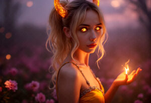 Hot Sexy Female Demons – AI Dark Art
