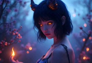 Hot Sexy Female Demons – AI Dark Art