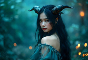 Hot Sexy Female Demons – AI Dark Art