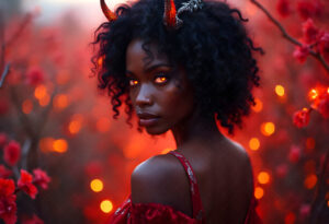 Hot Sexy Female Demons – AI Dark Art