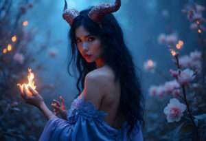 Hot Sexy Female Demons – AI Dark Art