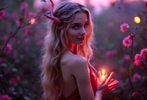 Hot Sexy Female Demons – AI Dark Art