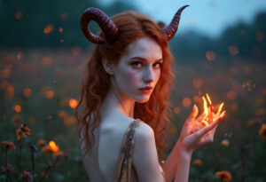 Hot Sexy Female Demons – AI Dark Art