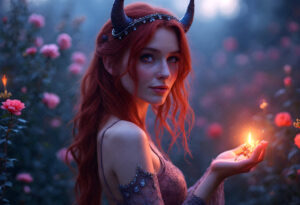 Hot Sexy Female Demons – AI Dark Art